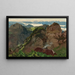 Wendelstein - Carl Julius Emil Ludwig — gerahmtes Bild an der Wand