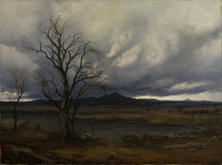 Landschaft mit aufziehendem Gewitter - Carl Julius von Leypold — Ansicht des Kunstwerks