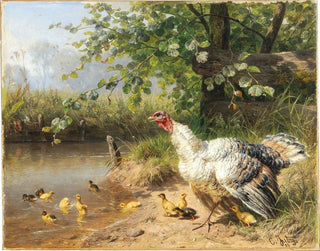 Die ungehorsamen Kinder - Carl Jutz — Ansicht des Kunstwerks