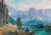 Hallstättersee mit Blick auf den Dachstein - Carl Kaiser-Herbst — Ansicht des Kunstwerks