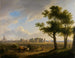 Ansicht von Karlsruhe im Süden - Carl Kuntz — Ansicht des Kunstwerks