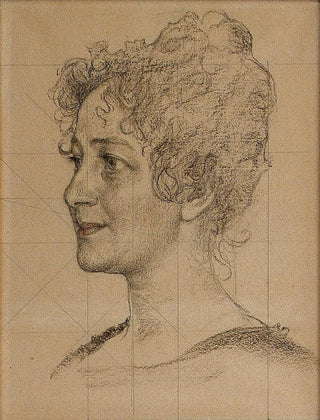 Carl Larsson - Head Study Mrs Signe Thiel.webp