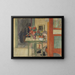 Lisbeth liest - Carl Larsson — gerahmtes Bild an der Wand