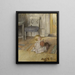 Pont - Carl Larsson — gerahmtes Bild an der Wand