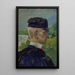 Portrait eines Jungen Studie für Morgengebete - Carl Larsson — gerahmtes Bild an der Wand