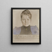 L'auteur Selma Lagerlöf - Carl Larsson — gerahmtes Bild an der Wand