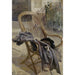 Reproduktion des Gemäldes Stuhl aus Weidengeflecht Studie für die moderne Kunst - Carl Larsson