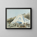 Vue de la source de l'Arveron - Carl Ludwig Hackert — gerahmtes Bild an der Wand