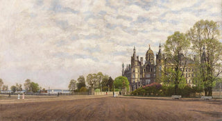 Carl Malchin - Blick auf Schloss Schwerin.webp