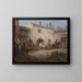 Hussards autrichiens - Carl Martin Ebersberg — gerahmtes Bild an der Wand