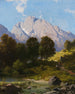 Sommerliches Berglandschaft - Carl Millner — Ansicht des Kunstwerks