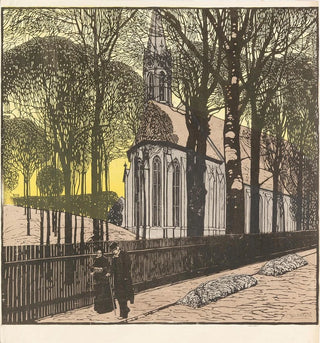 Carl Moll - Kirche St Michael in Heiligenstadt.webp