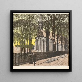 Carl Moll - Kirche St Michael in Heiligenstadt.webp