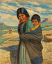 Mutter und Kind Hopi - Carl Moon — Ansicht des Kunstwerks