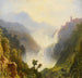 Die Wasserfälle von Tivoli - Carl Morgenstern — Ansicht des Kunstwerks