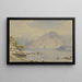 Lac de Côme - Carl Morgenstern — gerahmtes Bild an der Wand