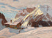 Das Gebirge von Karwendel - Carl O'Lynch de Town — Ansicht des Kunstwerks
