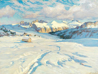 Winterlandschaft - Carl O'Lynch de Town — Ansicht des Kunstwerks