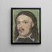 Portrait des Gravurs Carl Barth in alter deutscher Tracht - Carl Philipp Fohr — gerahmtes Bild an der Wand