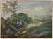 Ruine de Frankenstein en hiver - Carl Philipp Fohr — Ansicht des Kunstwerks