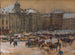 Am Weihnachtsmarkt des Jesuskindes - Carl Pippich — Ansicht des Kunstwerks