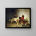 Bons amis - Carl Pischinger — gerahmtes Bild an der Wand