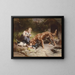 Festessen - Carl Reichert — gerahmtes Bild an der Wand