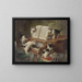 Der Katzenrecital - Carl Reichert — gerahmtes Bild an der Wand