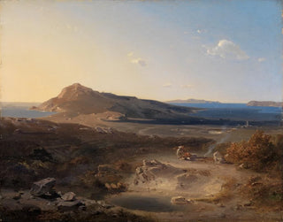 L'île de Délos - Carl Rottmann — Ansicht des Kunstwerks