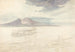 Vues panoramiques du Vésuve et du Monte Pellegrino - Carl Rottmann — Ansicht des Kunstwerks