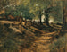 Eine Farm an einer Landstraße - Carl Schuch — Ansicht des Kunstwerks