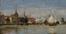 Hafen niederländischer Seeschifffahrt - Carl Skånberg — Ansicht des Kunstwerks
