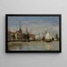 Hafen niederländischer Seeschifffahrt - Carl Skånberg — gerahmtes Bild an der Wand