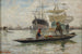 Barke mit Früchten in Venedig Skizze - Carl Skånberg — Ansicht des Kunstwerks