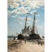 Reproduktion des Gemäldes Le Port de Dordrecht - Carl Skånberg
