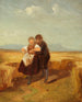 Junge und Mädchen in einem Maisfeld - Carl Spitzweg — Ansicht des Kunstwerks