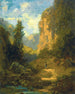 Berglandschaft - Carl Spitzweg — Ansicht des Kunstwerks