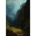 In der hohen Alpen-Tal, Landschaft mit dem Wendelstein - Carl Spitzweg — Ansicht des Kunstwerks