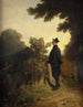 L'amant de roses - Carl Spitzweg — Ansicht des Kunstwerks