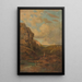 Reproduktion des Gemäldes Kleine Landschaft mit Schäferin - Carl Spitzweg