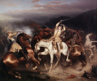 Das König Gustave II Adolf von Schweden in Stuhm - Carl Wahlbom — Ansicht des Kunstwerks