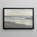 Die Strand von Filey in Yorkshire, England - Carl Wilhelm Bäckmann Baarth — gerahmtes Bild an der Wand