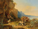 Die Griechen ruhen auf dem Weg zum Markt - Carl Wilhelm von Heideck — Ansicht des Kunstwerks
