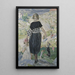 Reproduktion des Gemäldes Hund springend - Carl Wilhelmson