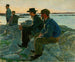 Sur les rochers Fiskebäckskil - Carl Wilhelmson — Ansicht des Kunstwerks