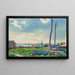 Air et soleil - Carl William Broemel — gerahmtes Bild an der Wand