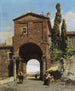 Römisches Gemälde mit Blick auf die Landschaft - Carl Wuttke — Ansicht des Kunstwerks