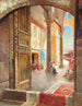 Die große Moschee der Umayyaden in Damaskus - Carl Wuttke — Ansicht des Kunstwerks