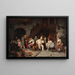 Compagnie de cirque - Carl d'Unker — gerahmtes Bild an der Wand