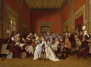 Wartezimmer der zweiten Klasse - Carl d'Unker — Ansicht des Kunstwerks